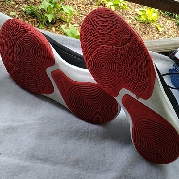 Nike Precision IV Basketball ? shoes Black University Red 13 main image 6